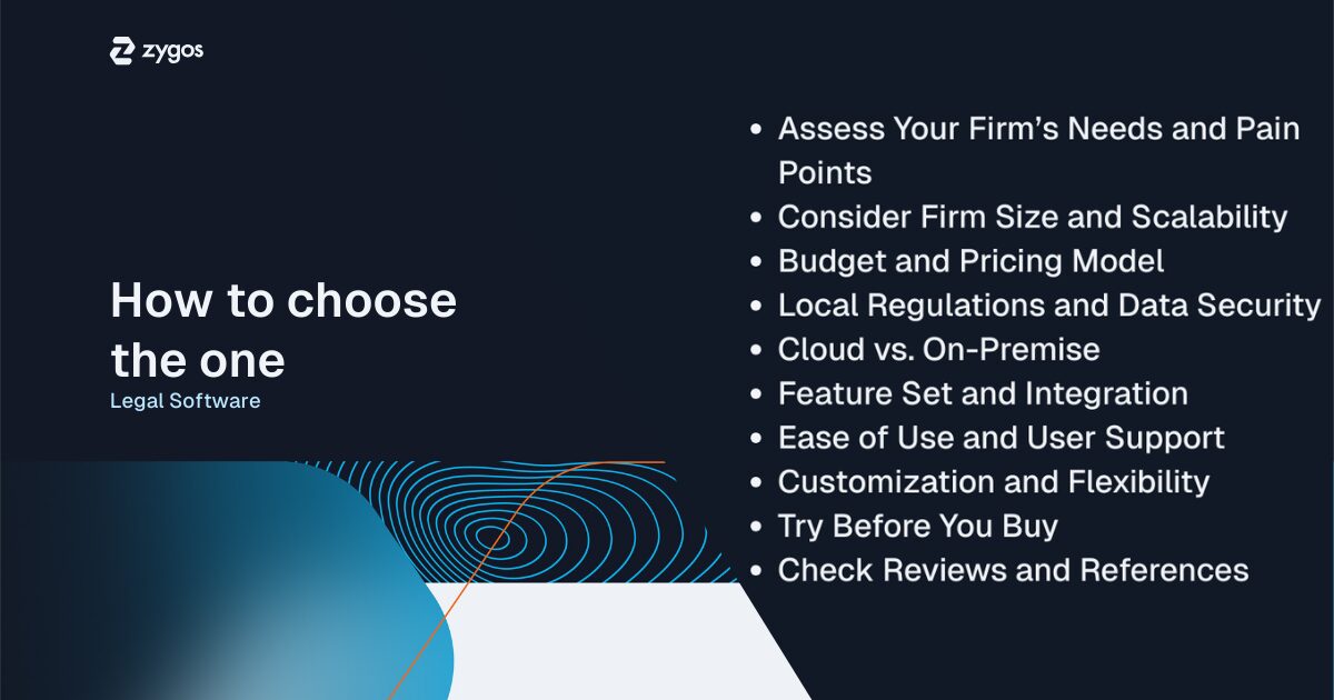 With so many options available, selecting the right legal software can feel overwhelming. 
